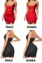 Women's Seamless Enhancing and Slimming Open Butt Corset - 7