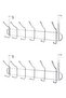 2 Pieces Behind the Door Hanger, 12-Piece Metal Hanger