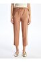 Lcw Modest Black Elastic Waist Comfortable Fit Women's Pants - 4