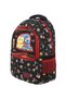 Waddell Licensed Black-Red Car Patterned Boys' Primary School Backpack Set of 3 - 5