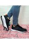 Strong Black Lightweight Imported Faylon Sole Athletic Running Comfortable Sports Shoes - 4