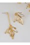 White and Floral Special Design Women's Earrings