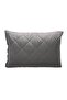 Colorful Pillow Mattress (6 PCS), 100% Cotton, Quilted, Pillow Protector, Pillow Cover, Gray - 4