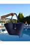 Jute Buttoned Women's Beach Bag Accessory Daily Casual Bag Natural Handmade Stylish Bag