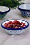 3 Piece 10cm Enamel Conical Plate Set, Breakfast Plate, Jam Bowl, Olives, Cheese Plate, Dowry, Gift - 3