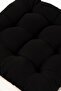 Daisy Pofidik Black Chair Cushion with Special 9-Stitch Lacing - 4