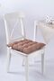 Daisy Pofidik Brown Chair Cushion with Special 9-Stitch Lacing
