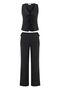 Juana Lace-Up Vest Trousers Set