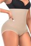 Women's Gathering Seamless High Waist Slip Corset 2-Piece Set - 7