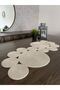 Ecru Runner / Table / Living Room Coffee Table Cover (100X45)