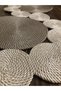 Light-dark Mink Runner / Table / Console / Coffee Table Cover 138/34 Cm - 2