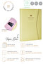 دفتر ملاحظات A5 عاجي مع جيوب ومرفقات 128 ورقة - 2