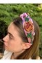 Bym518 Design Evening Dress Hand Embroidered Hair Accessory Wedding Henna Engagement after Party Lilac Women's Hair Crown - 4