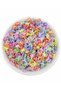 Bear Figure, Bear Shaped Mixed Pastel Color Beads, Jewelry Making (50gr, ~280 Pieces) - 3