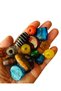 Indian Glass Beads Mixed Color Large Size 8 Pieces - 2
