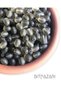 8mm Oval Smoked Glass Beads - Jewelry Beads - 50 Pieces -