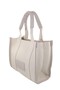 Canvas Hand and Shoulder Bag. Cream Handbag. Women's Handbag. Cream Shoulder Bag. Hanging Bag. - 3