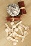 12 Natural Wooden Mini Spice Spoons