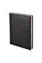 Leather Cover Notebook Agenda Undated Striped 14x20 Cm