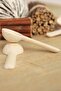 12 Natural Wooden Mini Spice Spoons - 3