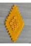 Yellow Pearl Hand-Knitted Bridal Bath Sponge Set of 3 - 3