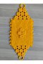 Yellow Pearl Hand-Knitted Bridal Bath Sponge Set of 3 - 4