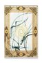 Shaped Antique Design Series Decorative Carpet with Yellow Border Detail Antique165 - 2