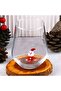 New Year's Themed 2-Piece Water Glass with Christmas Tree and Santa Claus Figures - 3