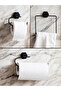 Towels and Wc Paper - Set of Three (Square Towel Holder, Paper Holder, Wc Paper)