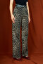 Leopard Print Premium Denim Jeans - 4