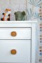 Lion Design Wooden Cabinet Handle for Children's Room (Single) - 5