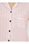Striped Pocket Detail Shirt & Pyjama Set - 3