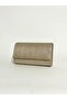 Women's Tiny Laser Gold Evening Dress Clutch Portfolio Chain Strap Handheld Wedding Engagement Night Shoulder Bag - 2