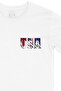 USA America Design White T-Shirt with Pocket Logo Design - 2
