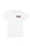 USA America Design White T-Shirt with Pocket Logo Design