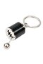 Movable Car Manual Gear Shift Keychain Six Speed Gear Shifter Knob Metal Keychain - 2