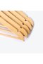 Wooden Hanger Clothing Clothes Shirts and Trousers Hanger 12 Pieces Gold Hook Special Series -Complete Polished- - 5