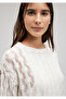 White Knitwear - Transparent Loose Fit 1612371 -70057 - 5