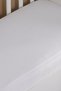 Baby-Child Organic Cotton Elastic Jersey Bed Sheet Suitable for 60x120 - 70x140 White - 2