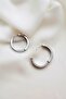 METAL HOOP EARRINGS - 2