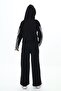 Girl's 100% Cotton Hooded Oversize Long Sleeve Tracksuit Set - 5