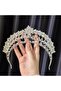 After Party Bride Engagement Henna Promise Crown Huma - 3