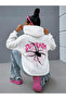Children's Scream Printed Oversize Winter Hooded Sweatshirt Hoodie - 2