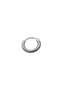 Classic Hoop Thin Design with Line Detail, Tarnish-Free & Rust-Resistant 316L Steel Earrings - 3
