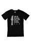 Life Is One Grand Pocket Logo Designed Black T-Shirt