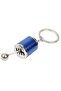 Movable Car Manual Gear Shift Keychain Six Speed Gear Shifter Knob Metal Keychain