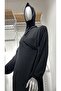 Side Tied Aerobin Prayer Dress Black Plus Size - 5