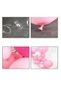 100 Pcs Cotton Princess Colors Metallic Balloon And Balloon Chain Yellow Red Navy Blue Concept Party - 3