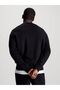 Comfortable Long Sleeve Black Men's Sweatshirt - Brand Logo K10K 112870 -Beh - 2