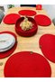 Jute Straw American Service Oval Tray and Basket Set of 7 - 3
